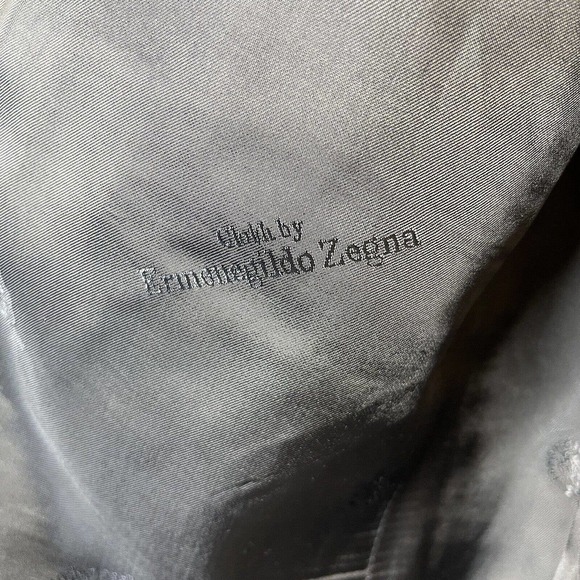 Men's Piacenza Silk Cashmere Blazer Navy Size 44 - Picture 3 of 6